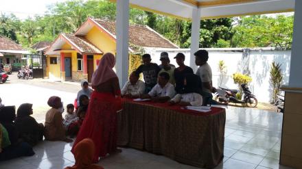 Penyaluran Bantuan Beras Tuan Rasidi