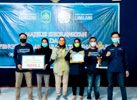BERPRESTASI, KARANG TARUNA PANDANARUM RAIH PENGHARGAAN TINGKAT KABUPATEN
