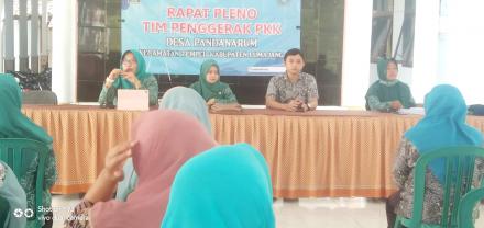 RAPAT PLENO TP PKK DESA PANDANARUM