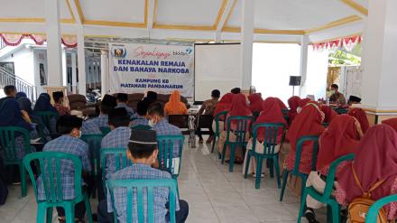 SOSIALISASI KENAKALAN REMAJA DAN BAHAYA NARKOBA